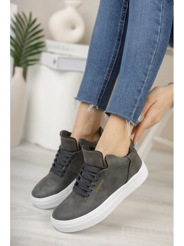 CH004 BT Kadın Ayakkabı ANTRASIT