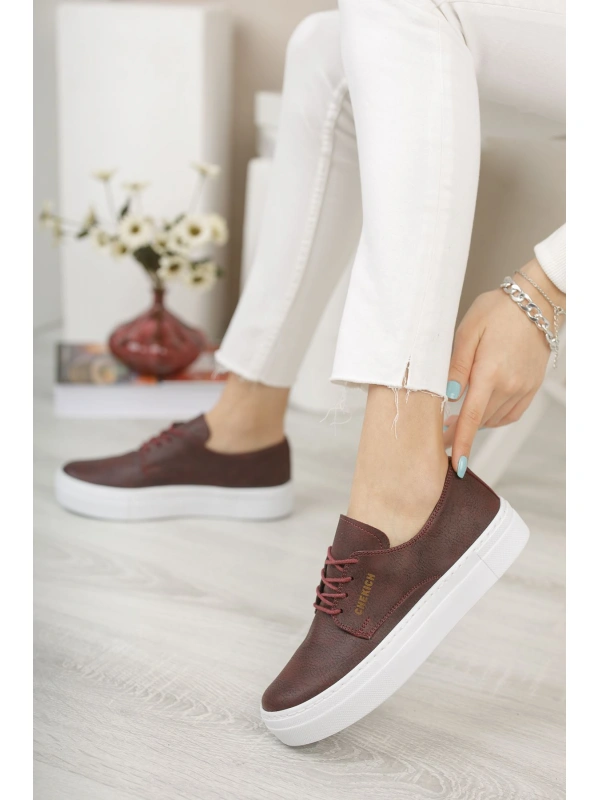CH005 BT Kadın Ayakkabı BORDO
