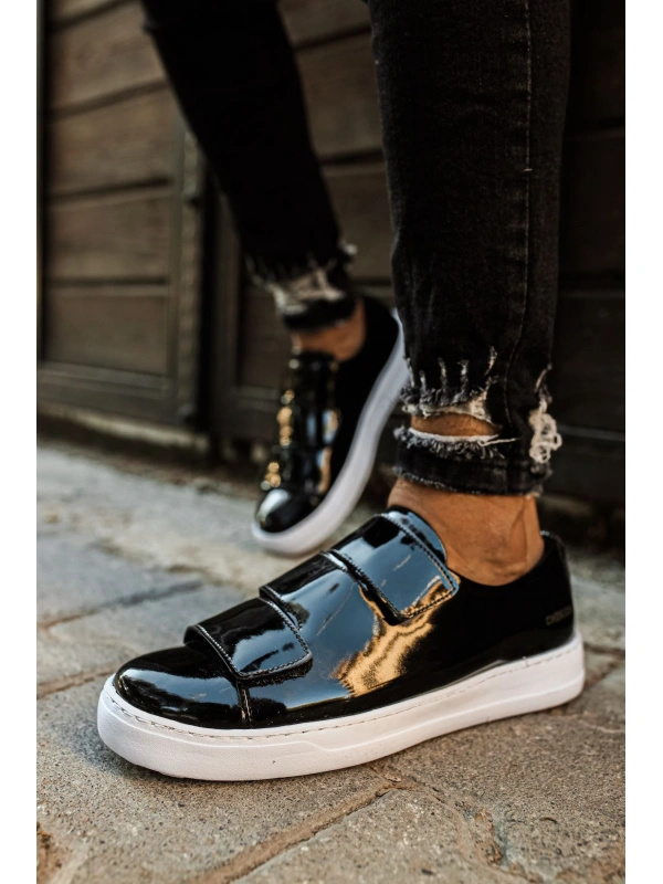 CH007 Rugan BT Erkek Ayakkabı SIYAH