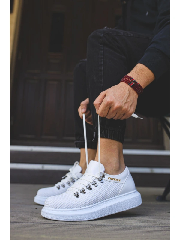 CH021 YBT Erkek Ayakkabı BEYAZ