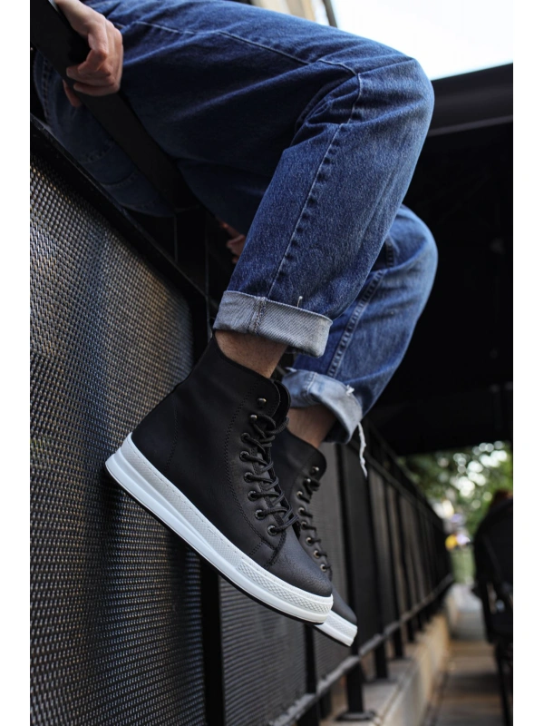 CH055 BT Erkek Bot SIYAH