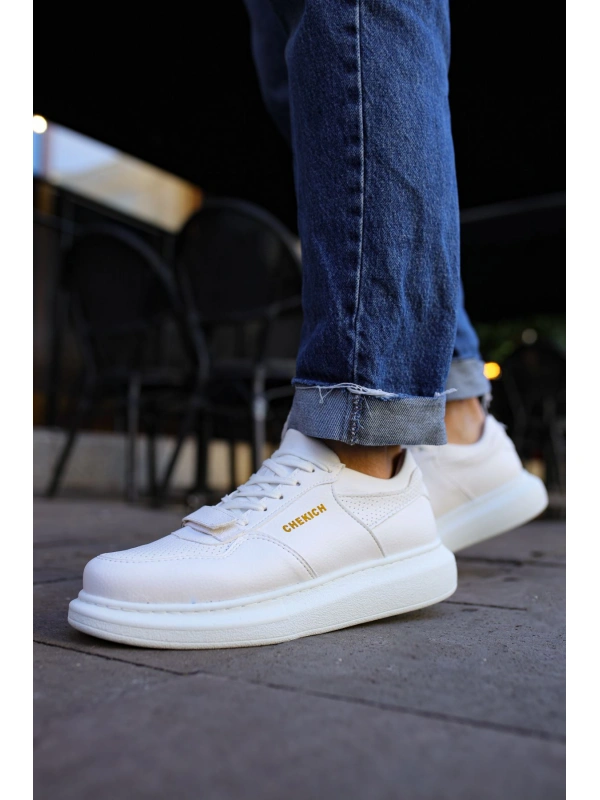 CH073 BT Erkek Ayakkabı BEYAZ