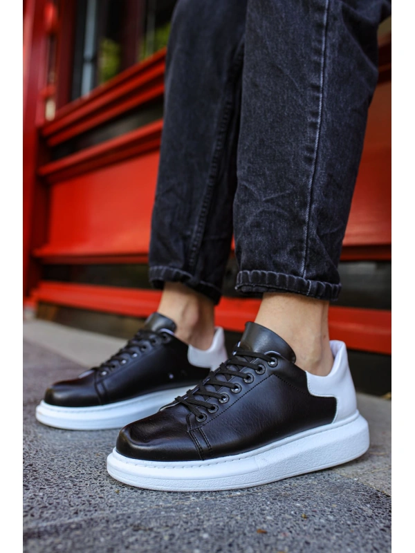 CH256 BT  Erkek Ayakkabı SİYAH/BEYAZ