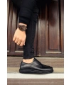 CH003 ST Hakiki Deri Erkek Ayakkabı SIYAH