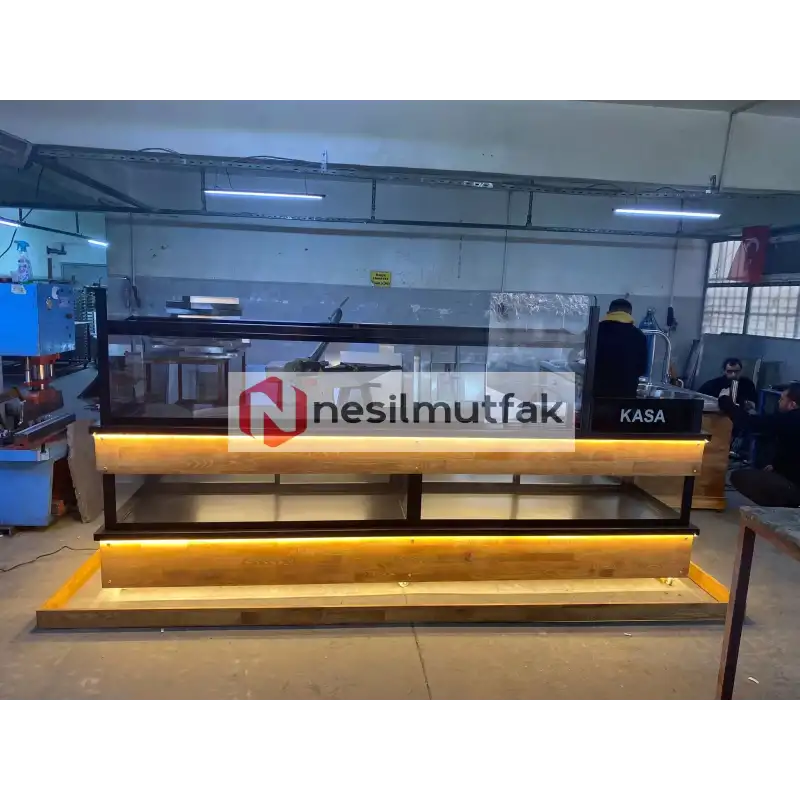 Baklava Tezgahı Ahşap Model