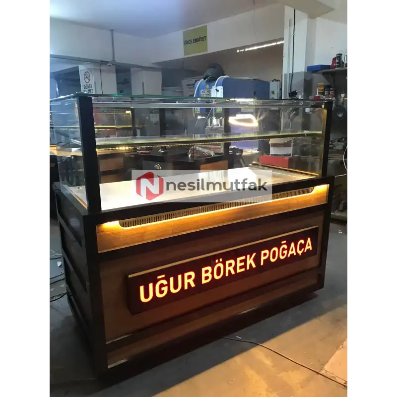 Böreklik Tezgahı Ahşap Model