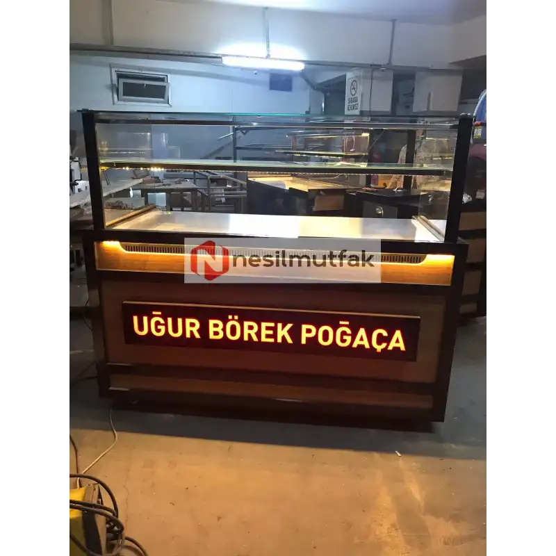 Böreklik Tezgahı Ahşap Model