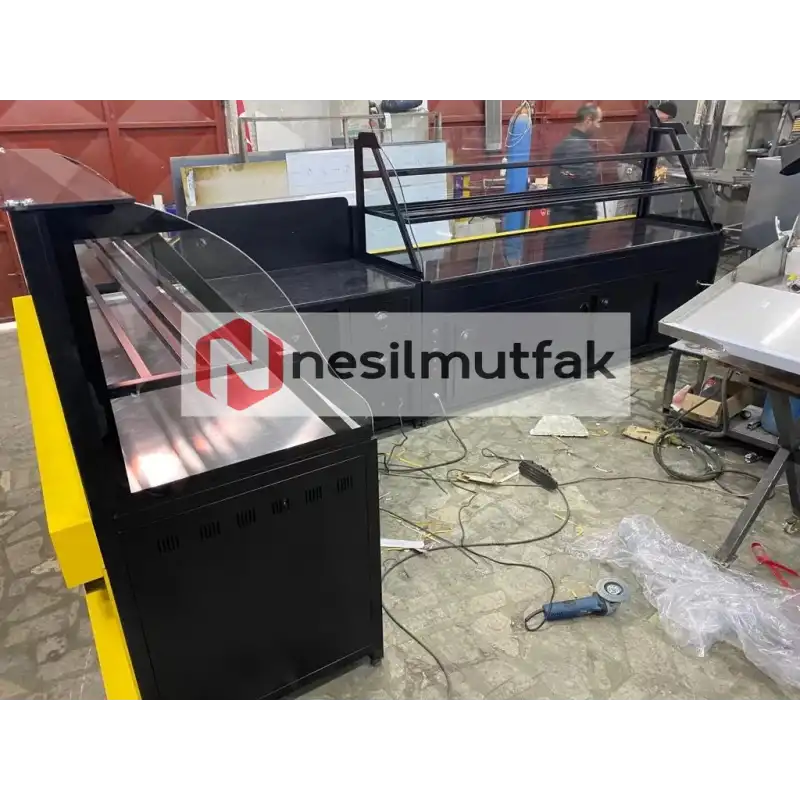 Böreklik ve Baklava Tezgahı Sarı Dekor Model