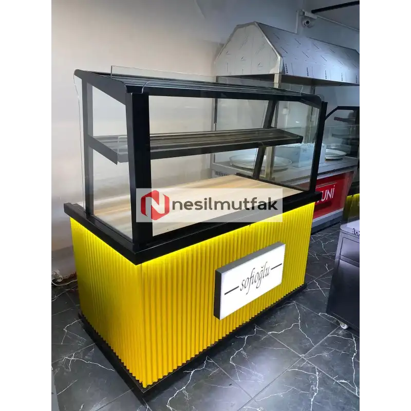 Böreklik ve Baklava Tezgahı Sarı Model