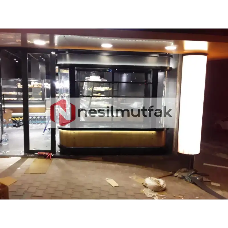 Cephe Vitrin Teşhir Dolabı