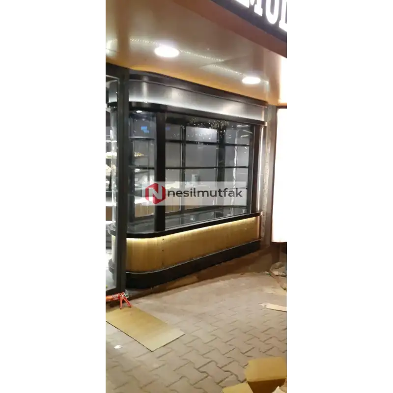 Cephe Vitrin Teşhir Dolabı