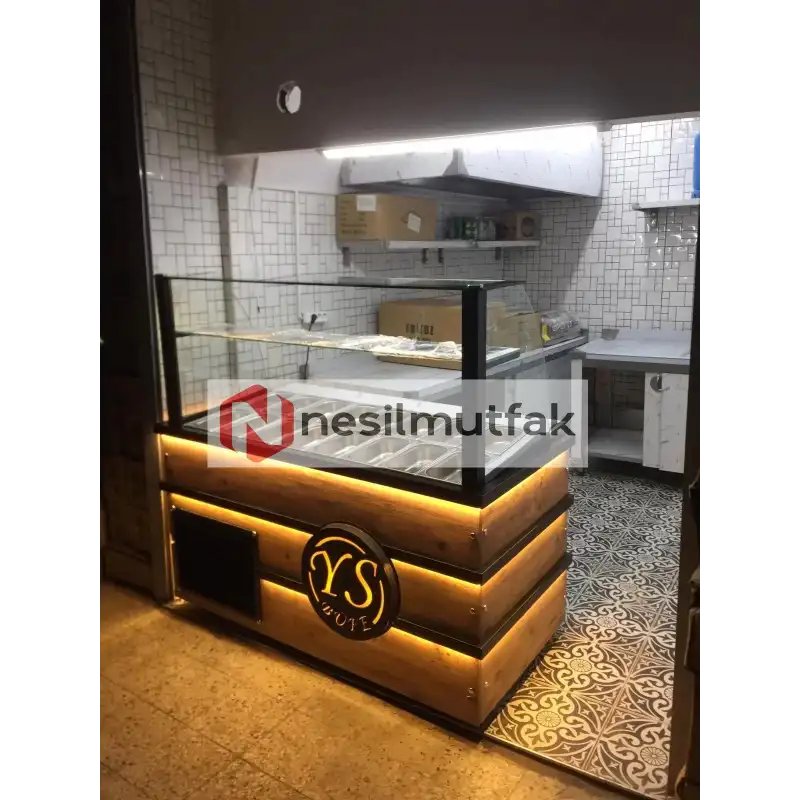 Kahvaltı ve Salatbar Dolabı