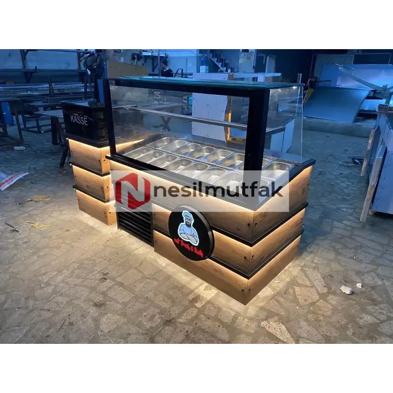 Kahvaltı ve Soğuk Sandviç Ahşap Model