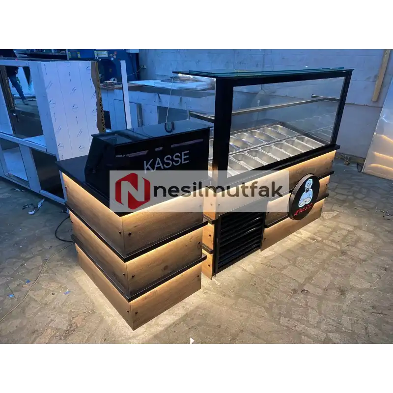 Kahvaltı ve Soğuk Sandviç Ahşap Model