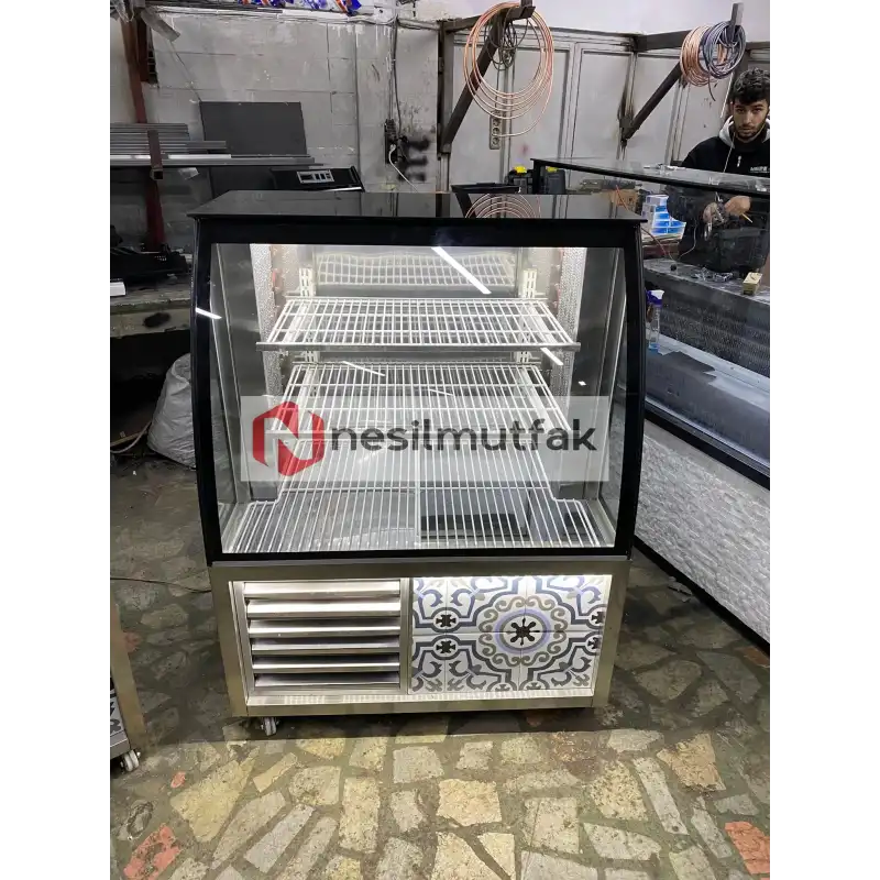Kebap Dolabı Ön Mermer Dekorlu