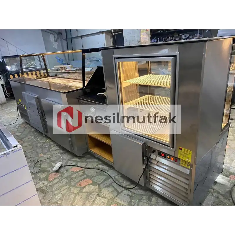 Kebap ve Salatabar Dolabı