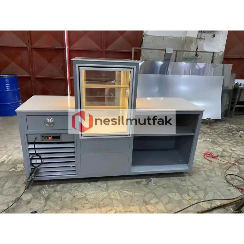 Pasta Dolabı Beyaz Ahşap Model