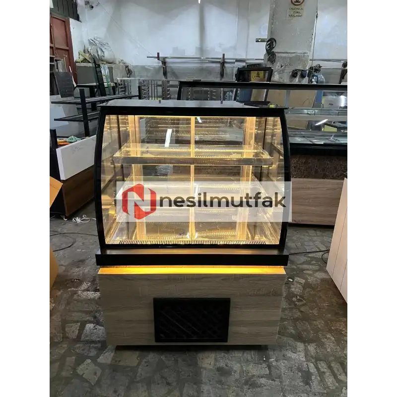Pasta Dolabı Ön Ahşap Dekorlu