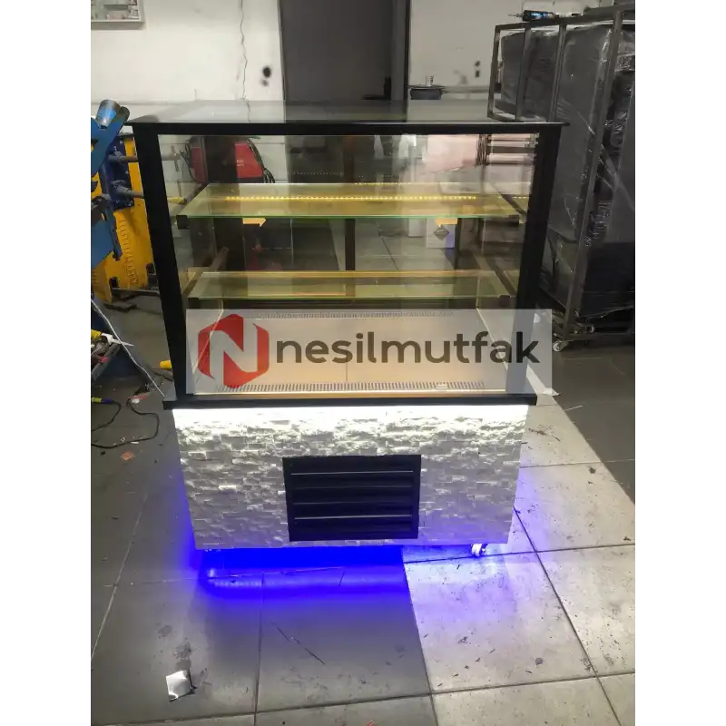 Pasta Dolabı Ön Taş Dekorlu