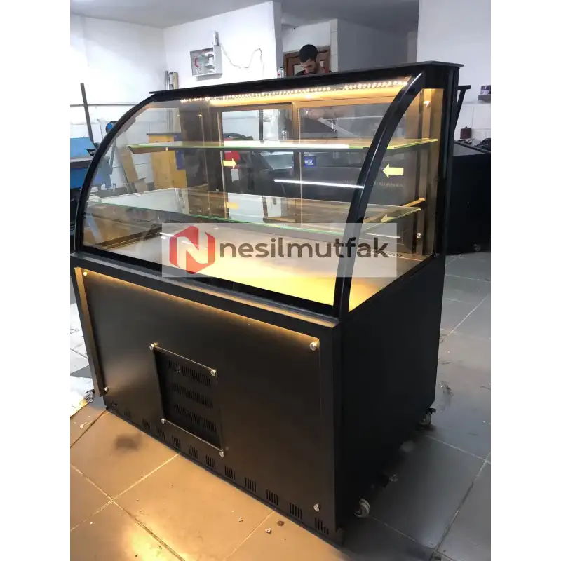 Pasta Dolabı Siyah Model