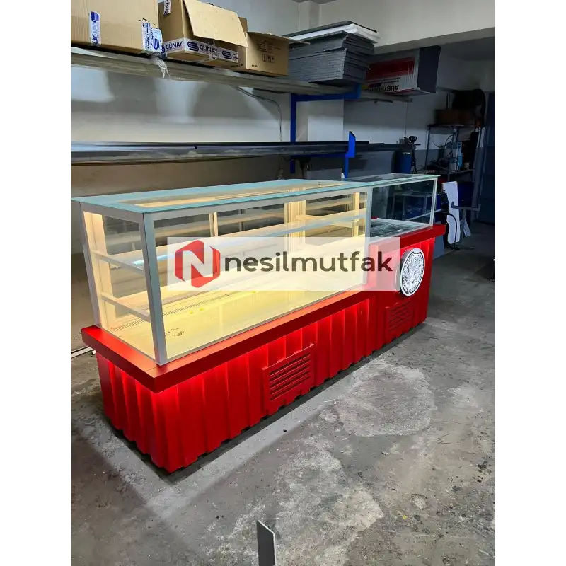 Pasta Dolabı ve Salatabar Tezgahı