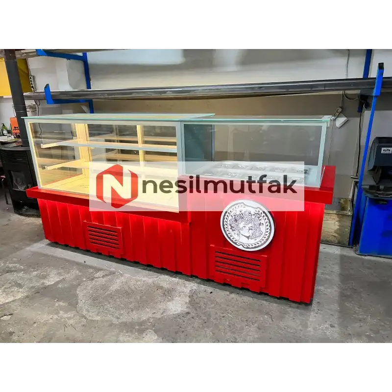 Pasta Dolabı ve Salatabar Tezgahı