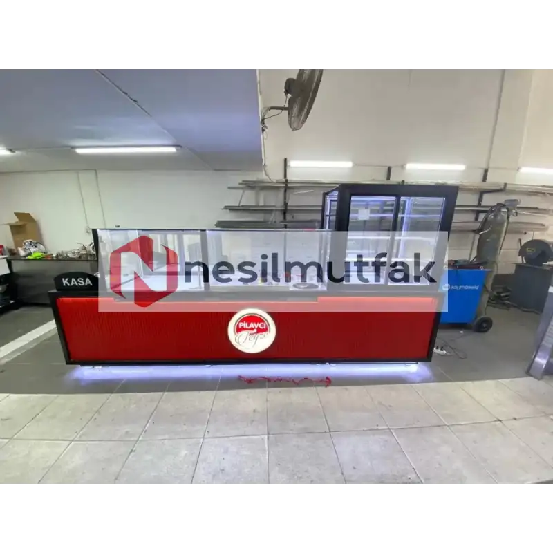 Pilav Tezgahı Kırmızı Model