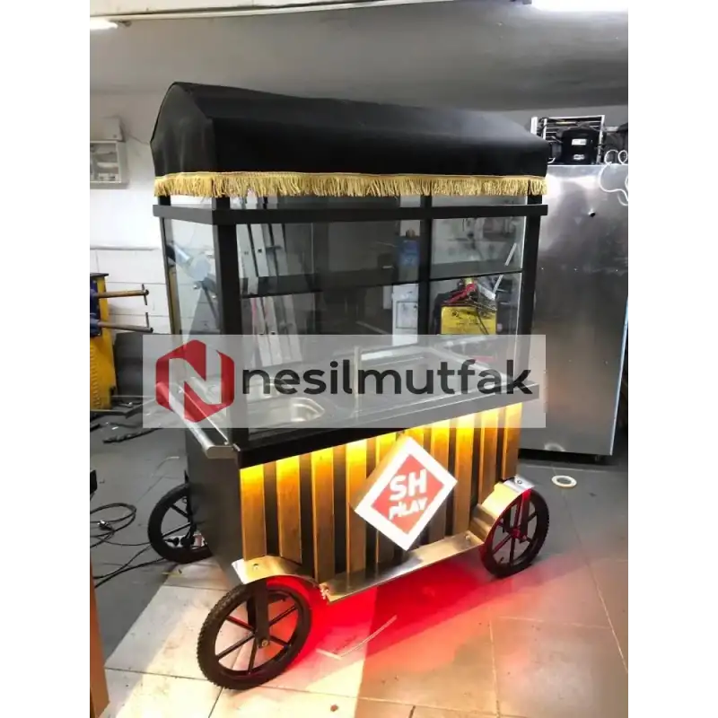 Seyyar Model Pilav ve Yemeklik Tezgahı
