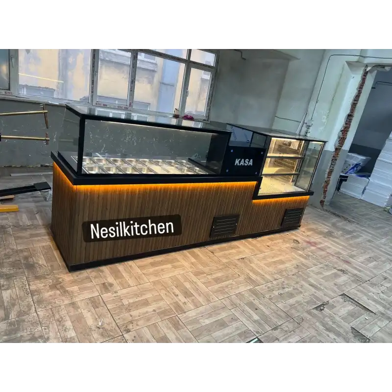 Kebap ve Salatabar Dolabı