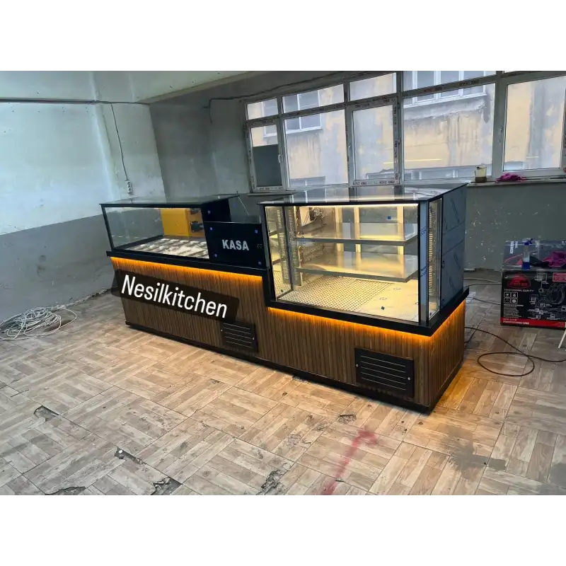 Kebap ve Salatabar Dolabı