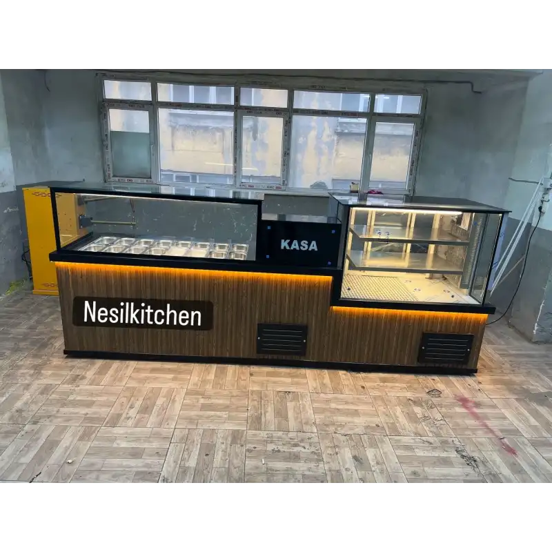 Kebap ve Salatabar Dolabı