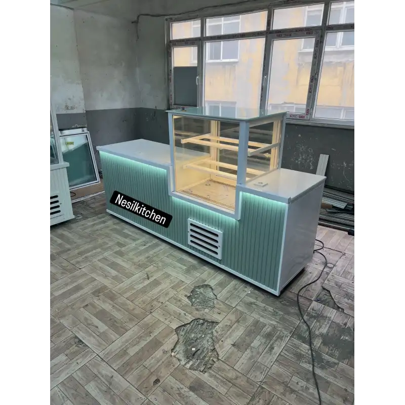 Pasta Tatlı Dolabı Bankolu