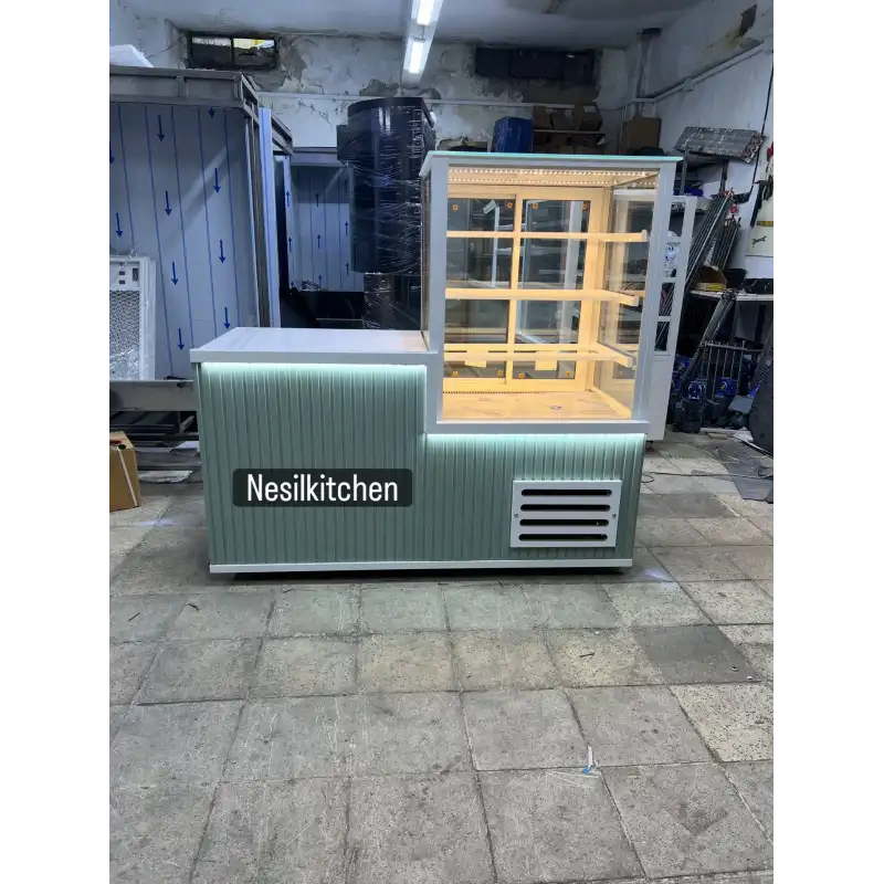 Pasta Vitrin Dolabı Bankolu NSL-12