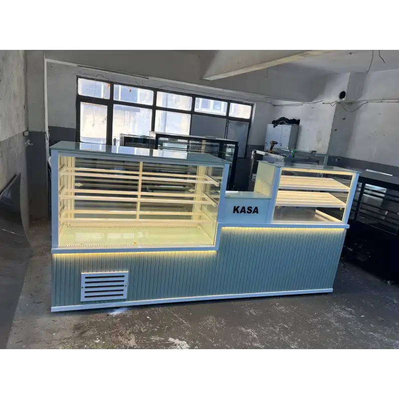 Börek Tezgahı ve Pasta Tatlı Dolabı Kasa Bankolu NSL-14