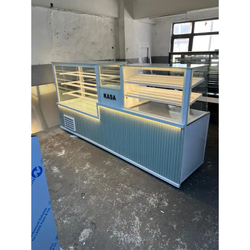 Börek Tezgahı ve Pasta Tatlı Dolabı Kasa Bankolu NSL-14