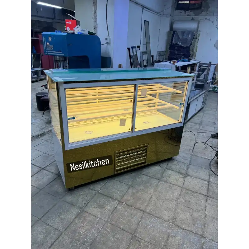 Gold Pasta Teşhir Dolabı NSL-33