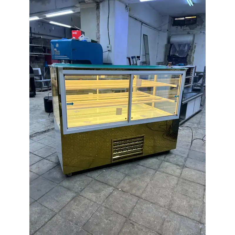 Gold Pasta Teşhir Dolabı NSL-33