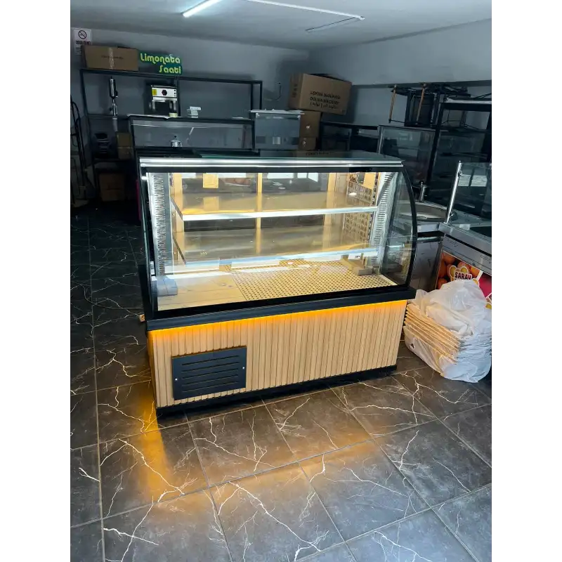 Ahşap Model Kebap Et Teşhir Dolabı NSL-36