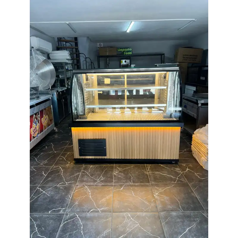 Ahşap Model Kebap Et Teşhir Dolabı NSL-36