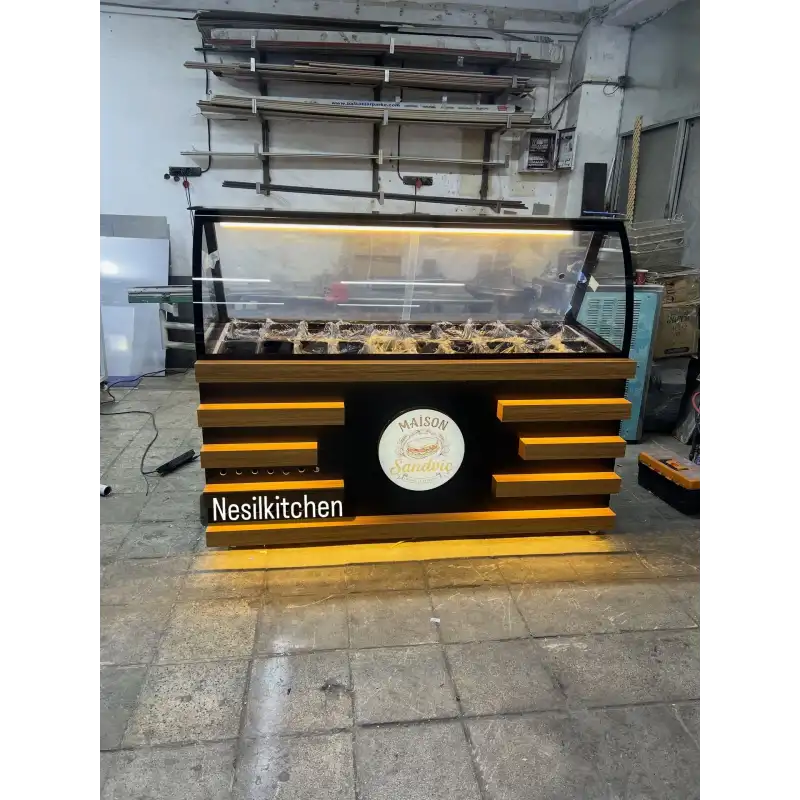 Açık Büfe Kahvaltı Dolabı NSL-38