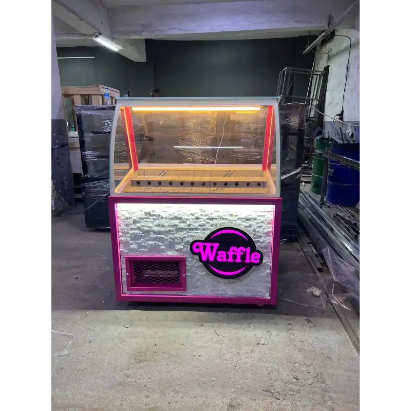 Waffle Teşhir Dolabı NSL-42