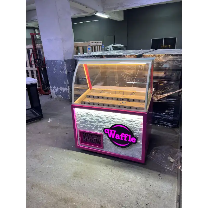 Waffle Teşhir Dolabı NSL-42