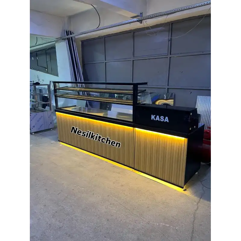 Baklava Tatlı Tezgahı Kasalı NSL-43