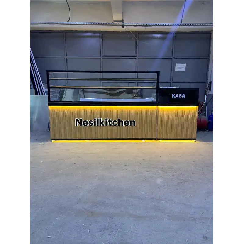 Baklava Tatlı Tezgahı Kasalı NSL-43