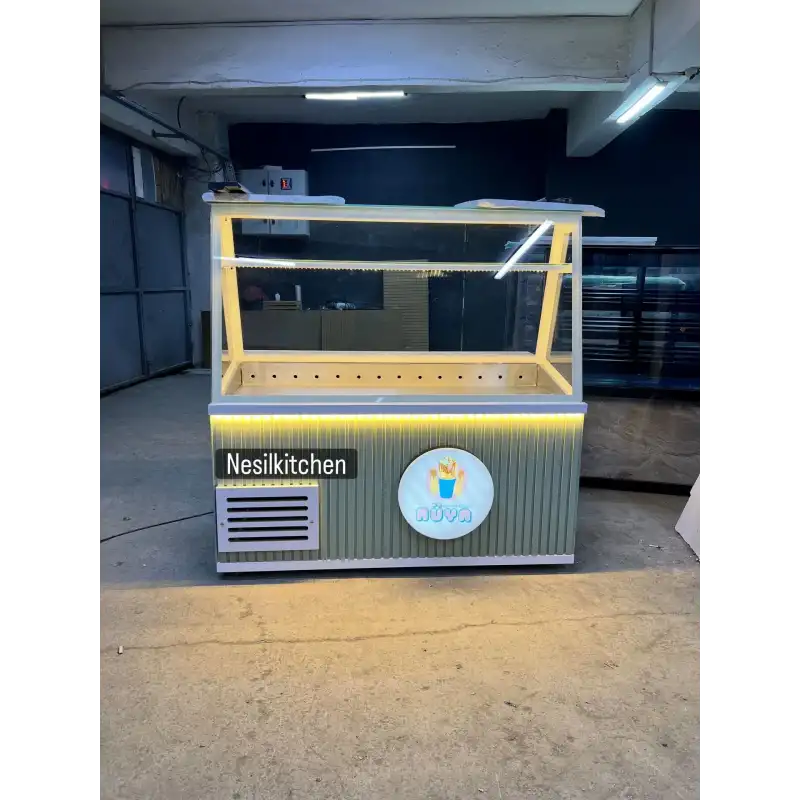 Waffle Kumpir Teşhir Reyonu NSL-44