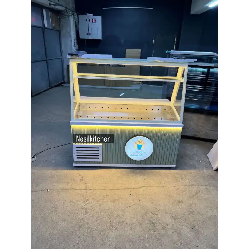 Waffle Kumpir Teşhir Reyonu NSL-44