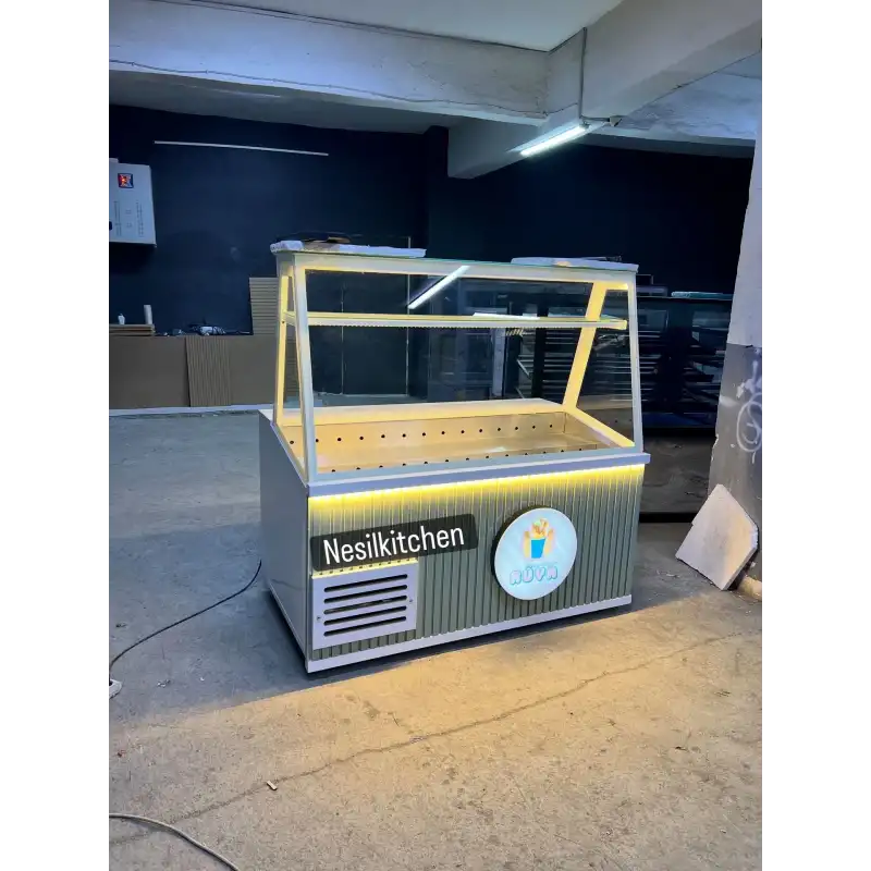 Waffle Kumpir Teşhir Reyonu NSL-44