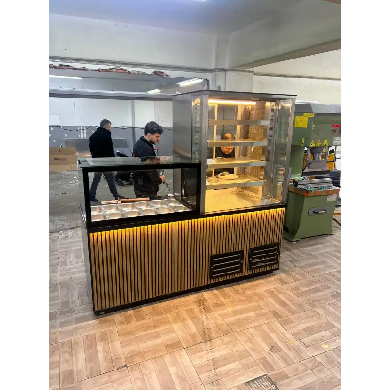 Kebap Et ve Salatabar Dolabı NSL-48