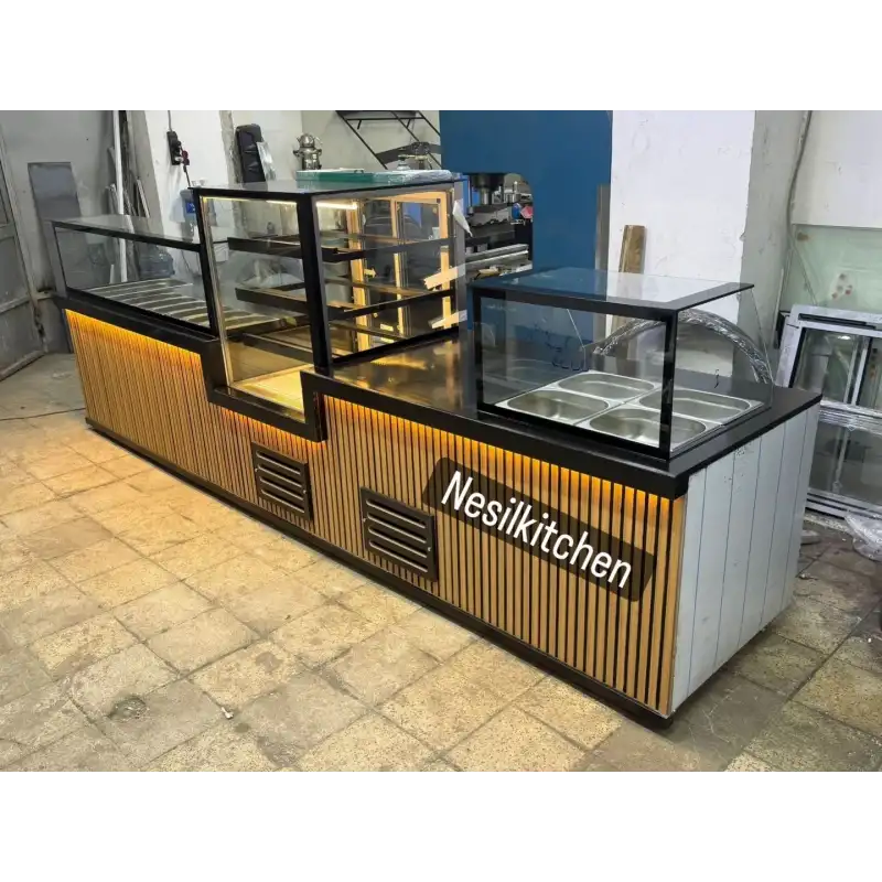 Pasta Teşhir Reyonu ve Kahvaltılık Dolabı NSL-50