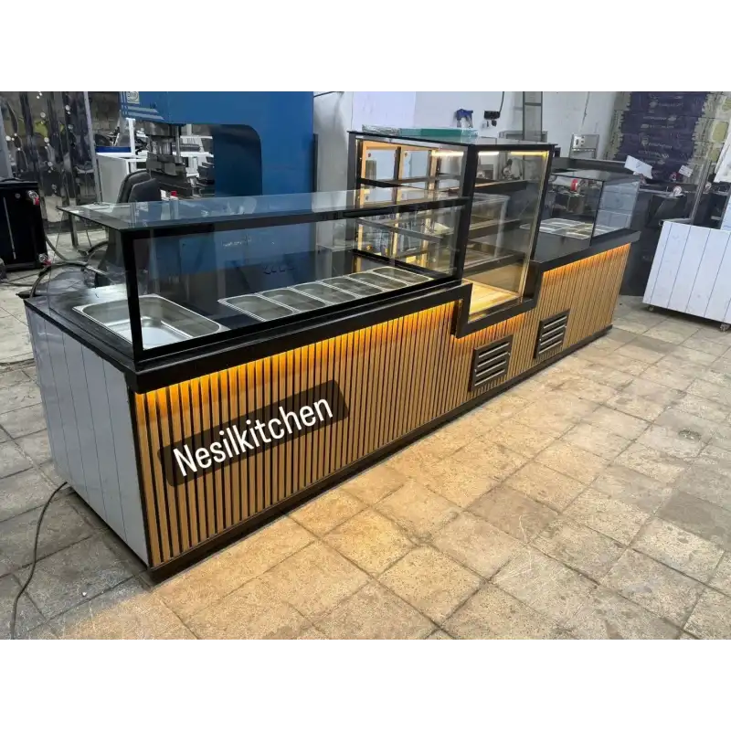 Pasta Teşhir Reyonu ve Kahvaltılık Dolabı NSL-50
